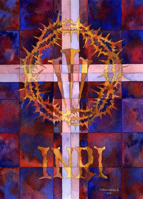 Crown Of Thorns Painting By Mark Jennings