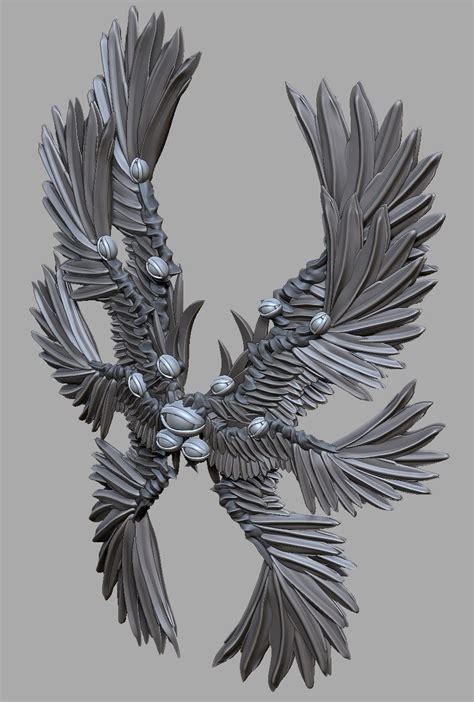 Seraphim Accurate Biblical Angel 3d Model 3d Printable Cgtrader