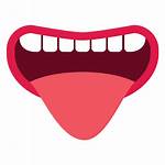 Boca Tongue Mouth Lengua Transparent Open Icono