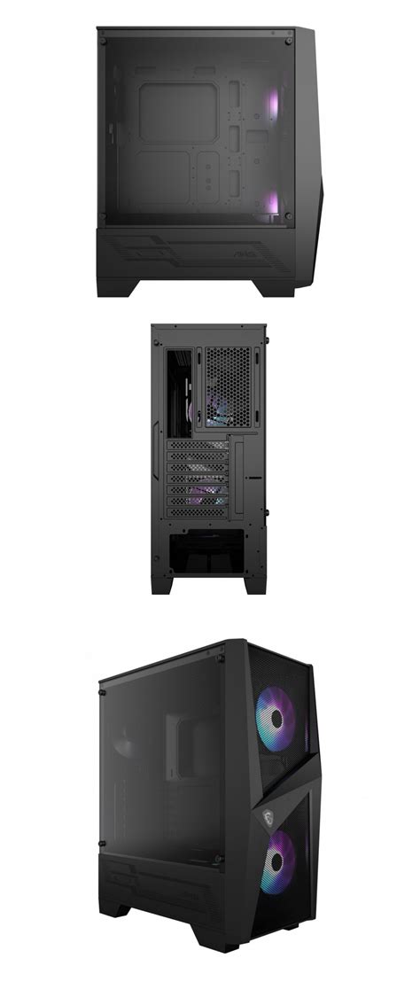 Msi Mag Forge 100r Tempered Glass Mid Tower Case