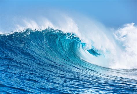 Picture Ocean Nature Waves Closeup