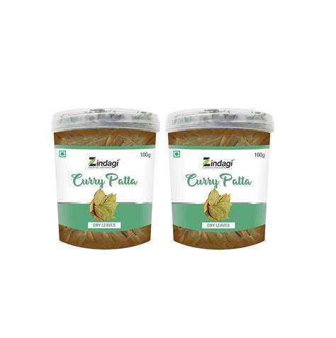 Buy Zindagi Curry Patta Natural Dry Leaves (Pack of 2) - Zindagi Celebrate