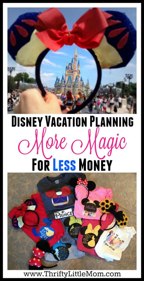 Disney Vacation Planning More Magic For Less Money Thrifty Little Mom