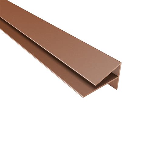 Shop Acp 4 Ft Argent Copper Pvc Smooth Outside Corner Ceiling Grid Trim