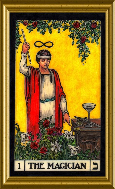 The Magician Card 1 Tarot Book Tarot Art Tarot Major Arcana