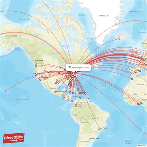 Direct Flights From Dulles 137 Destinations Iad Usa