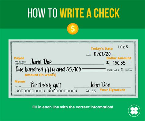 How To Write A Check A Step By Step Guide Zitoc Riset