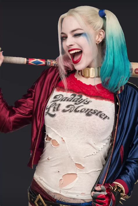 Character Promos Margot Robbie As Harley Quinn Suicide Squad Bức