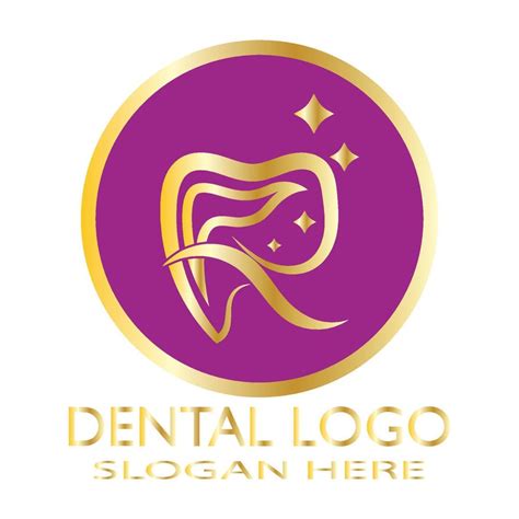 Dental Logo Template Vector Illustration 7697603 Vector Art At Vecteezy