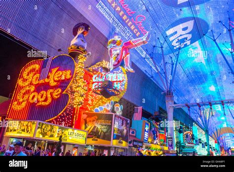The Fremont Street Experience In Las Vegas Stock Photo Alamy