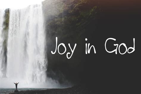 Joy In God And Not In Circumstances Bible Baptist Church