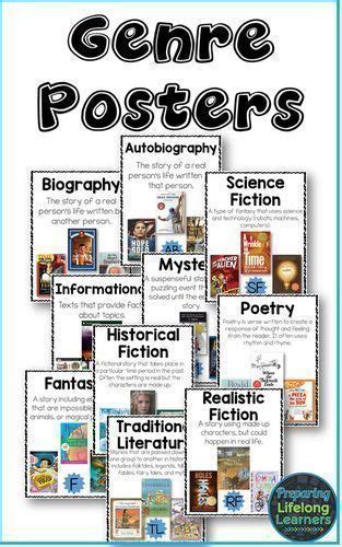 From Mrsds Classroom Genre Posters From Hill