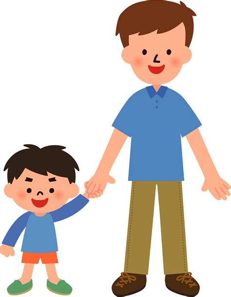 Father And Son Clipart