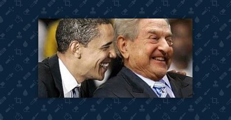 Is This Barack Obama Laughing With George Soros