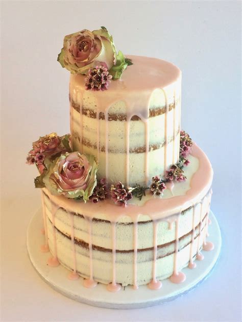 Birthday gifts for her cape town. Rozanne's Cakes: Soft pink chocolate drip wedding cake