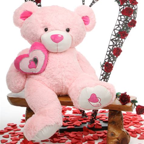 Cutie Pie Big Love 47 Jumbo Pink Plush Teddy Bear Giant Teddy Bear