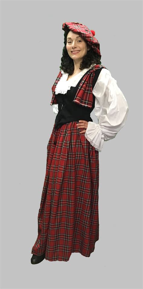 Ladies Traditional Scottish Costume Highland Outfit