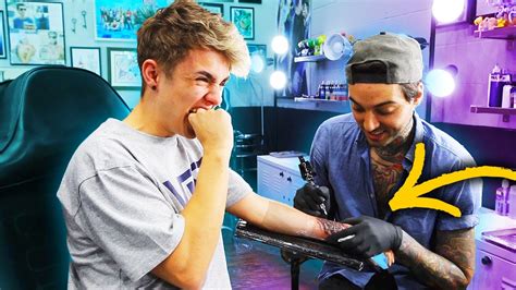 Jake joseph paul (born january 17, 1997) is an american youtuber, internet personality, actor, rapper and professional boxer. GETTING MY FIRST TATTOO!! 😱 - YouTube