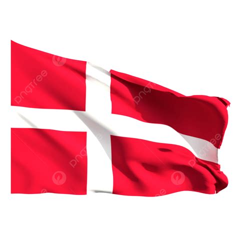 Denmark Flag Clipart Transparent Background Denmark Flag Waving