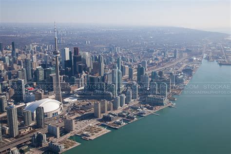 Aerial Photo Toronto Waterfront