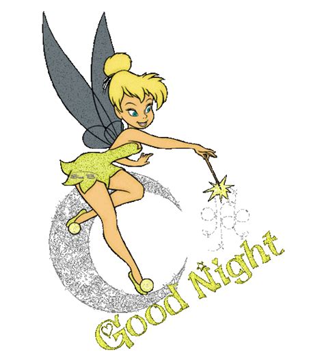 Tinkerbell Cartoon Fairy Good Night 