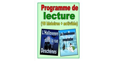 Programme De Lecture 10 Histoires
