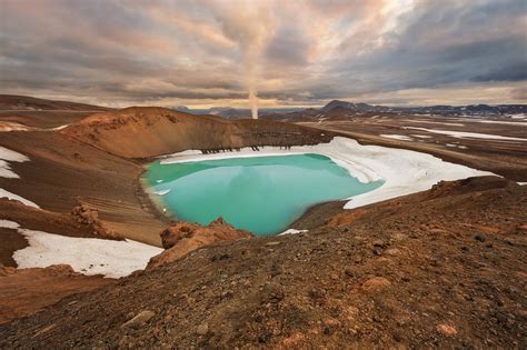 Krafla Crater Iceland By Romy Lee 2048x1365