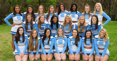 National Spirit Network Support The Unc All Girl Cheerleading Squad
