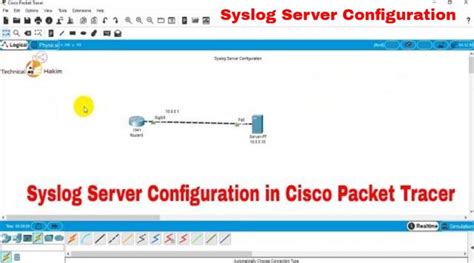 How To Configure Syslog Server In Cisco Packet Tracer Technical Hakim