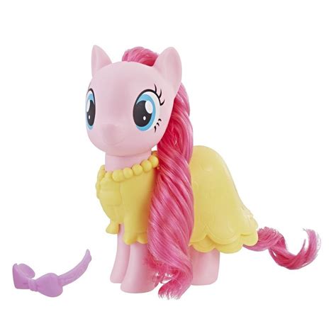 My Little Pony Toy Pinkie Pie Dress Up Figure Pink 6 Inch Pony With