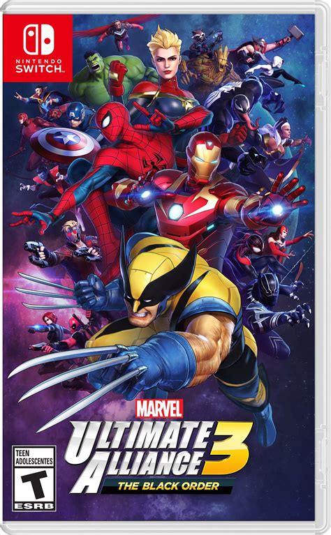 Marvel Ultimate Alliance 3 The Black Order Arrives On Nintendo Switch