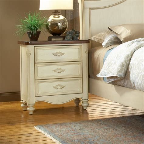 American Woodcrafters Chateau 3 Drawer Bachelors Chest Nightstand