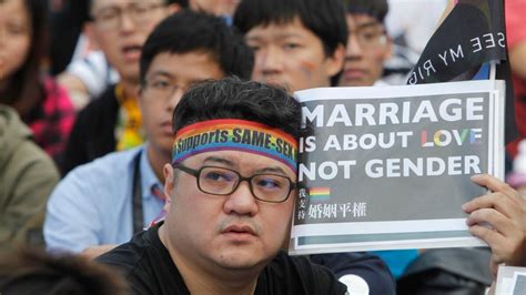 taiwan to vote on formal recognition of same sex marriage