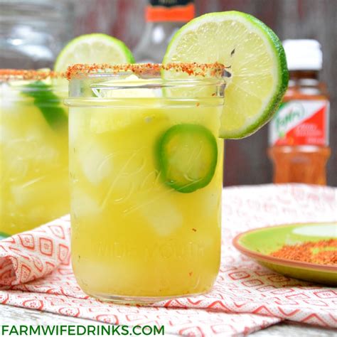 You will see that depending on what is out there, you will have all kinds of different looks depending on the different species. Spicy Pineapple Margaritas by the Pitcher - The Farmwife ...
