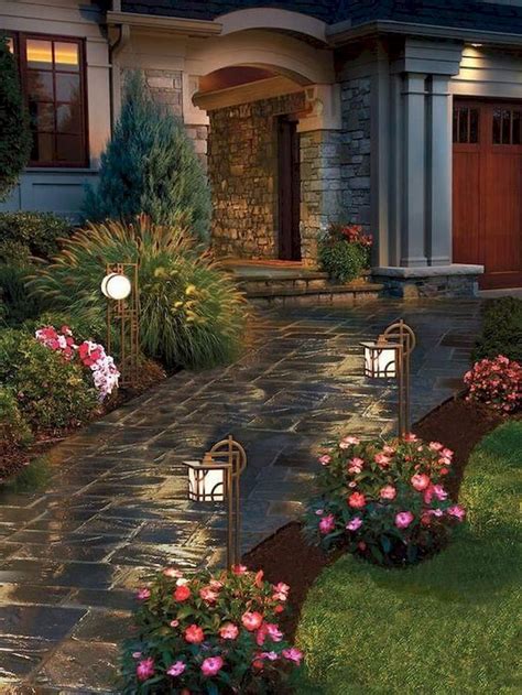 Simple Garden Ideas For Front Of House Landscaping Yard Front Simple