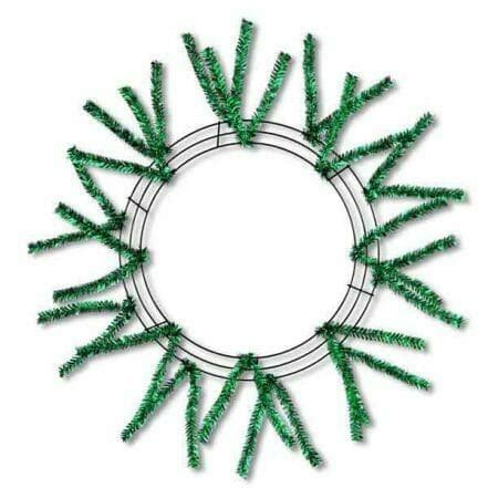 Metallic Green Wire Wreath Form Xx Buy Online Now