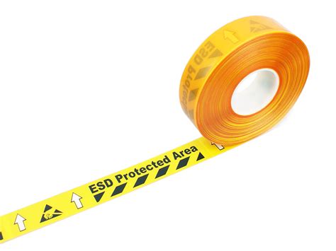 Esd Floor Marking Tape Tough Vibrant Esd Tape