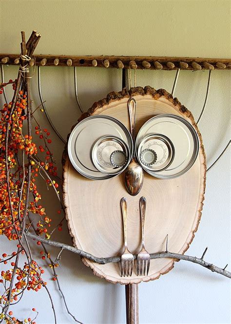 Diy Wood Slice Owl Fall Crafts For Adults Fall Crafts Fall Crafts