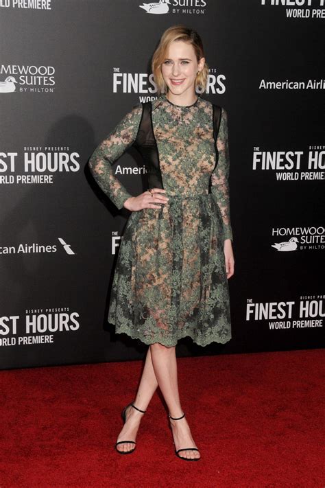 Rachel Brosnahan At The Finest Hours Premiere In Los Angeles 01252016