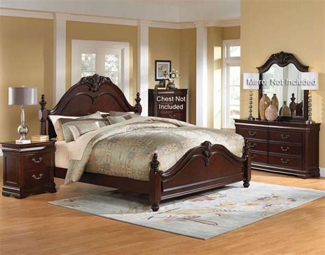 Find a great collection of king bedroom sets at costco. Brown Cherry 5 Piece Queen Bedroom Set - Westchester | RC ...