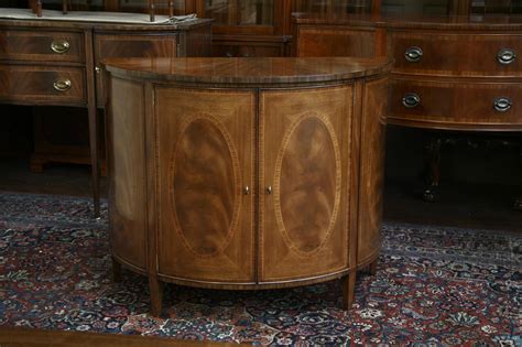 It is a tropical hardwood that is quarter sawn cut in order to show off a ribbon effect that is desired when choosing mahogany for kitchen cabinetry. High End Demilune Chest/Cabinet in Warm Brown Mahogany Finish | Cabinet, Mahogany, Home decor