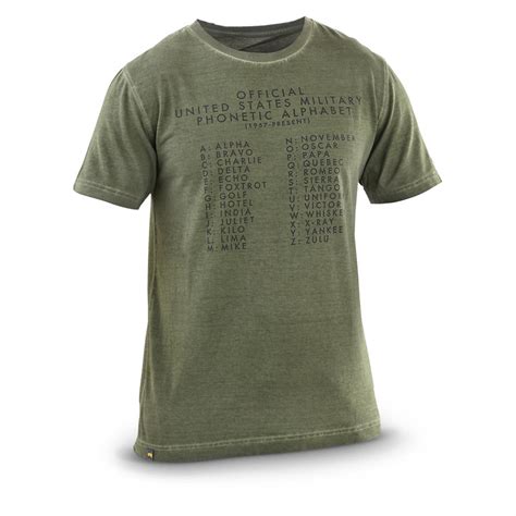 We did not find results for: Alpha Military Phonetic Alphabet T-shirt - 607614 ...