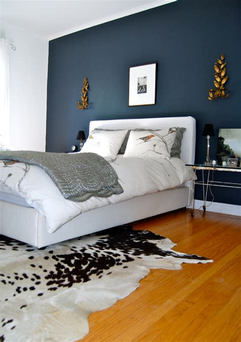The Home Of Bambou Bedroom With Dark Accent Wall