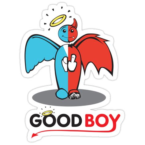 Good Boy Stickers By Cloz000 Redbubble