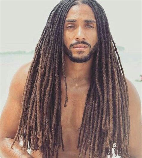 Black Man With Long Dreads