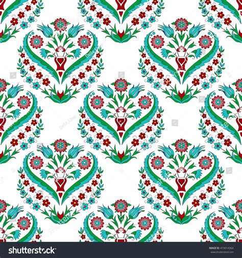 Ottoman clothing or ottoman fashion is the style and design of clothing worn by the ottoman turks. Seamless Traditional Turkish Ottoman Floral Pattern ...