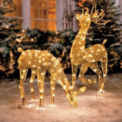 Shop christmas decorations and a variety of holiday decorations products online at lowes.com. Improvements Catalog | Outdoor reindeer, Hanging christmas ...