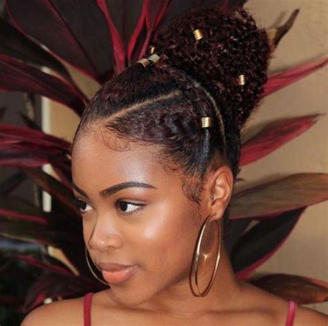40 New Updo Design For Black Hair In 2019 Natural Hair Updo Natural