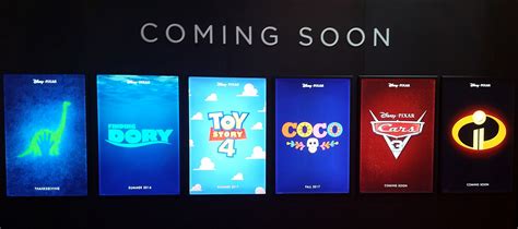 d23 the full poster lineup for pixar s upcoming slate overmental
