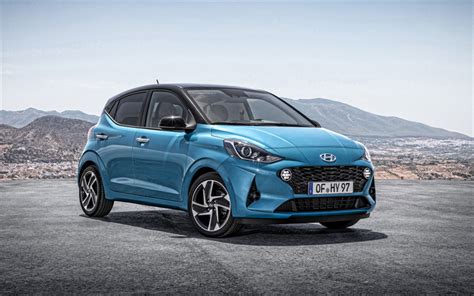 Download Wallpapers 2020 Hyundai I10 Exterior Front View Compact
